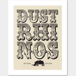 Dust Rhinos Big Top Posters and Art